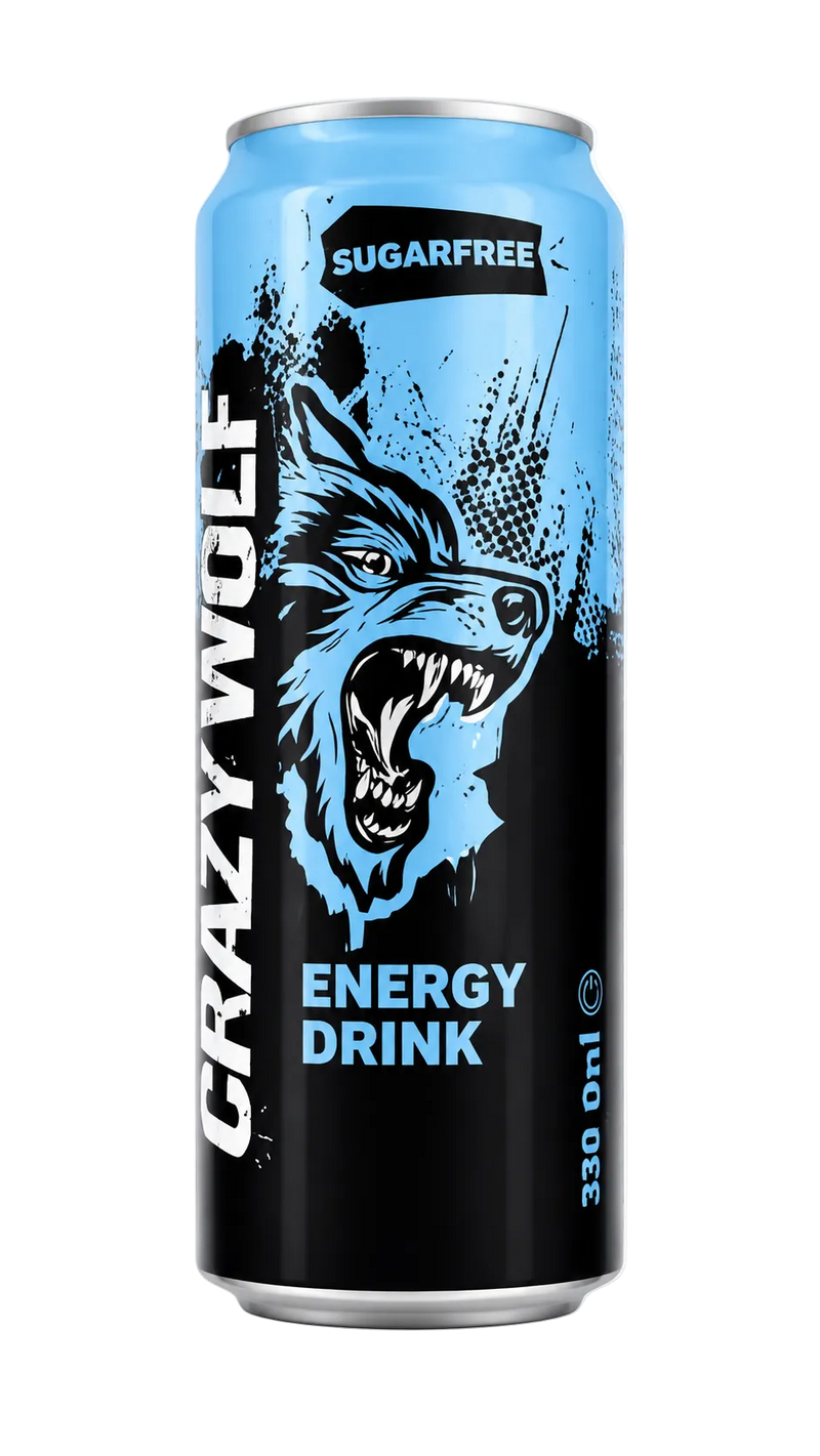 Crazy Wolf Suikervrij 330MLx20
