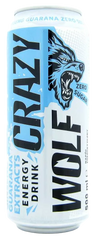 Crazy Wolf 500ML Ginseng Guarana Sugar Free 500MLx24